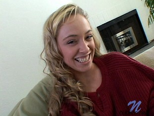 Cristal naughty smiling on camera and looking so flirty video